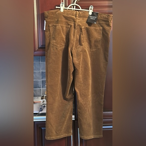 BANANA REPUBLIC high rise straight corduroy ankle pants size 35 - Picture 5 of 10